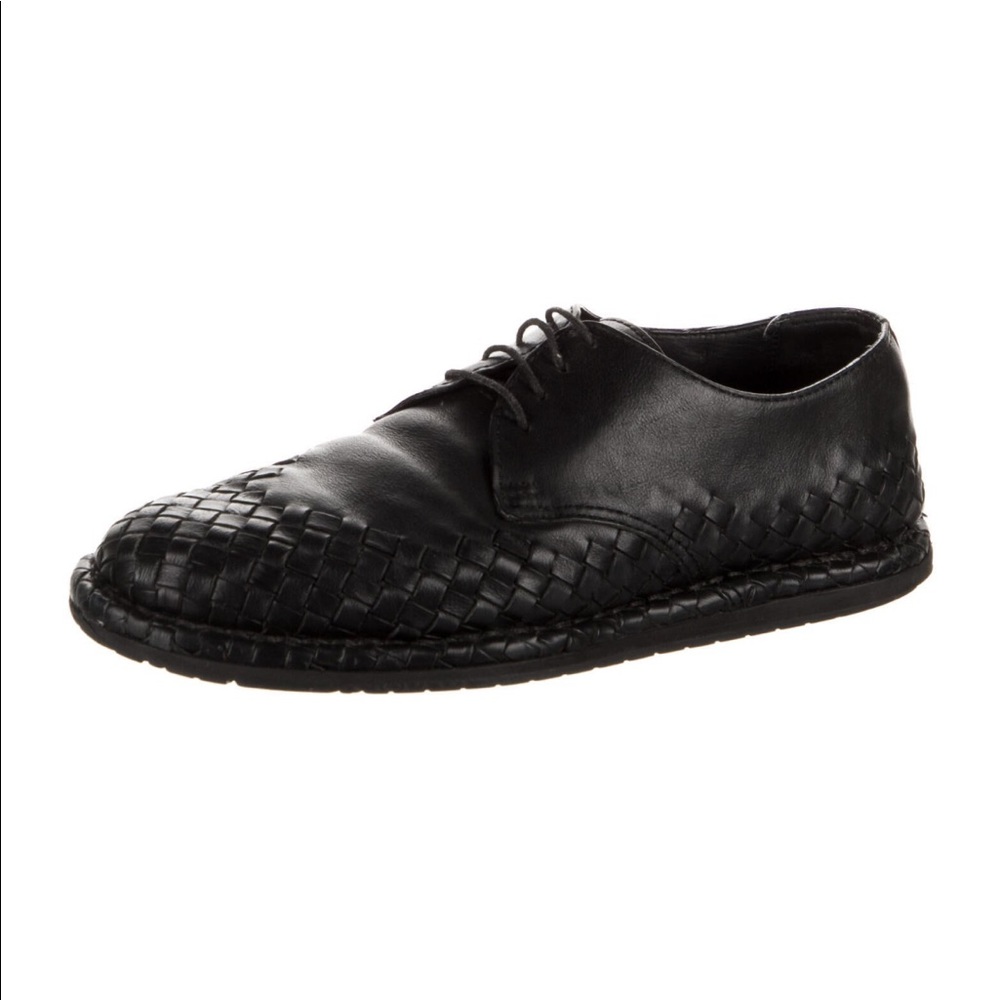 Bottega Veneta Leather Derby Shoes